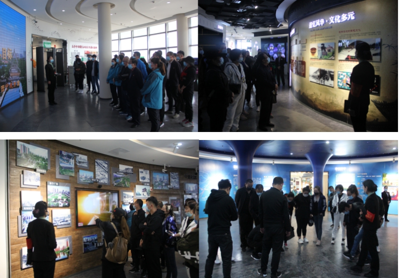 三建公司、現(xiàn)代物流公司黨支部聯(lián)合開展“參觀愛國教育基地，弘揚愛國主義精神”活動